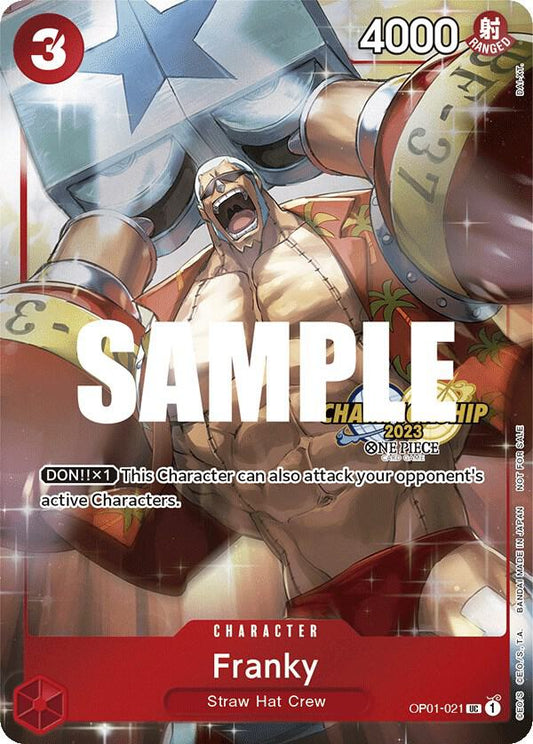 Franky OP01-021 | CS 2023 Championship Promo NM One Piece