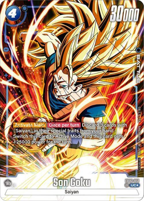 Son Goku FB02-051 | Tournament Pack Winner 02 Alt Art NM Fusion World