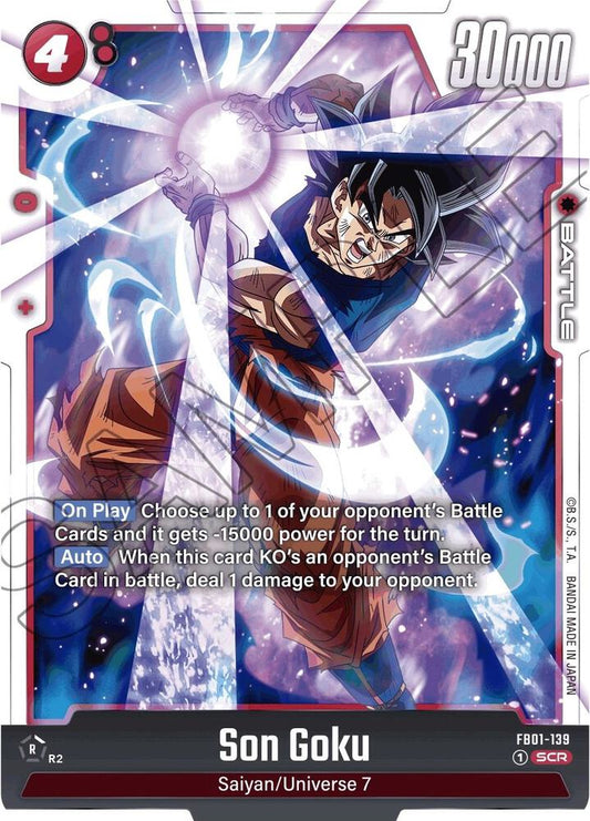 Son Goku FB01-139 | Awakened Pulse SCR NM Fusion World