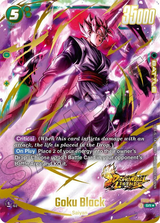 Goku Black FS10-004 | Starter Deck FS10 Alt Art NM Fusion World
