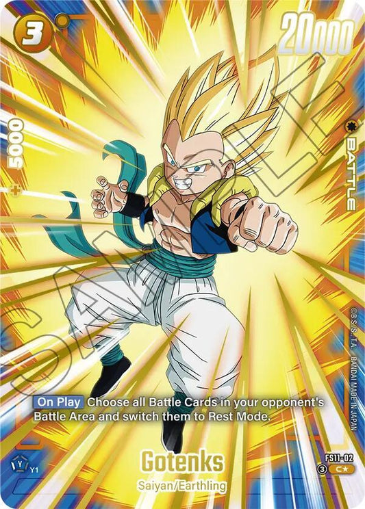 Gotenks FS11-002 | The Phase of Evolution Alt Art NM Fusion World