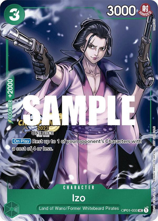 Izo OP01-033 | Championship 2023 Promo NM One Piece