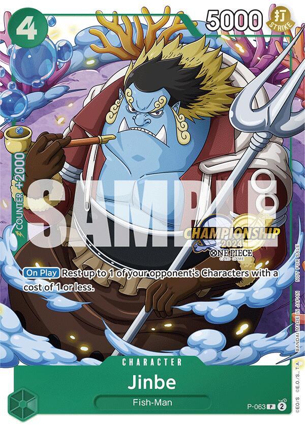 Jinbe P-063 | 2024 Championship Promo NM One Piece