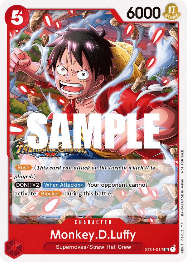 Monkey D Luffy ST01-012 | Tournament Pack Vol 5 Promo SR NM One Piece
