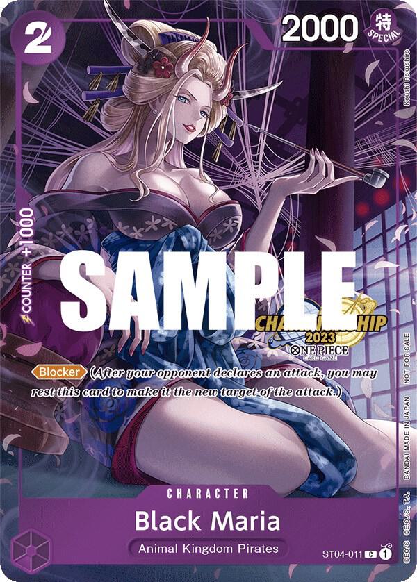Black Maria ST04-011 | CS 2023 Celebration Pack Promo NM One Piece