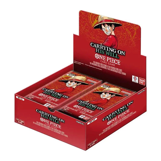 One Piece OP-13 Carrying on His Will Booster Box Sealed