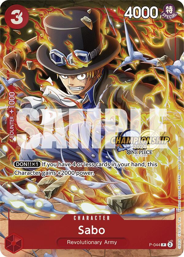 Sabo P-044 | CS 2024 Event Pack Promo NM One Piece