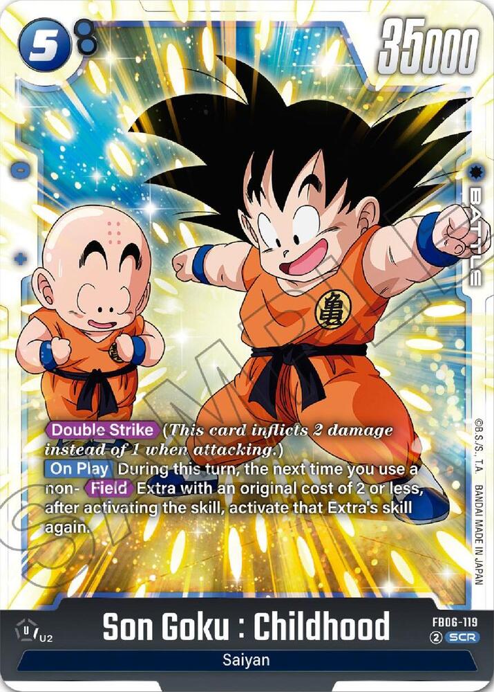 Son Goku Childhood FB06-119 | Rivals Clash SCR NM Fusion World