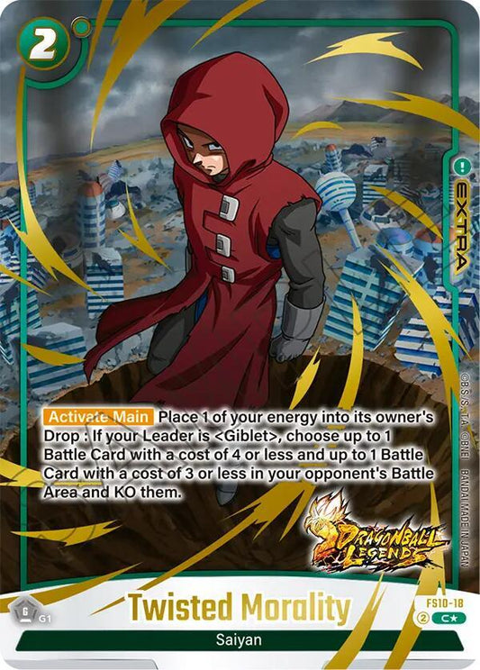 Twisted Morality FS10-18 | Starter Deck FS10 Alt Art NM Fusion World