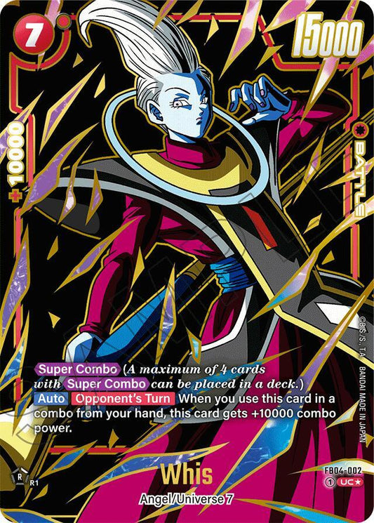 Whis FB04-002 | Rivals Clash Alt Art NM Fusion World